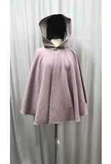 Cloak and Dagger Creations 5038 Lilac Purple Short Cloak w/Silver Grey hood Lining