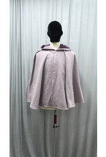 Cloakmakers.com 5041 - Lilac Purple Short Cloak w/Pockets, Purple Hood Lining