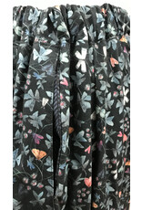 Cloakmakers.com TS07 Moth and Clover on Dark Blue Cotton Skirt w/Pockets