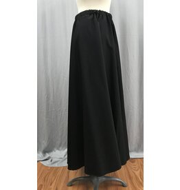 Cloakmakers.com KS487 - Washable Long Black Skirt