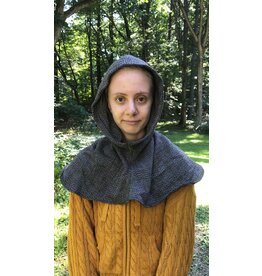 Cloakmakers.com H393 - Washable Multicolor Variegated Hooded Cowl Unisex