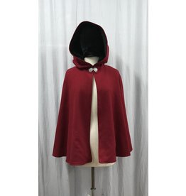 Boiled wool hooded cloak - Grommets Leathercraft