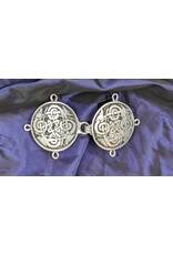 Cloakmakers.com Celtic Canines Cloak Clasp