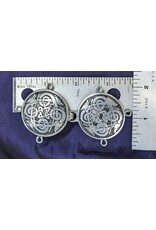 Cloakmakers.com Celtic Canines Cloak Clasp