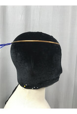 Cloakmakers.com Half Round Dome Circlet, Unisex - Brass