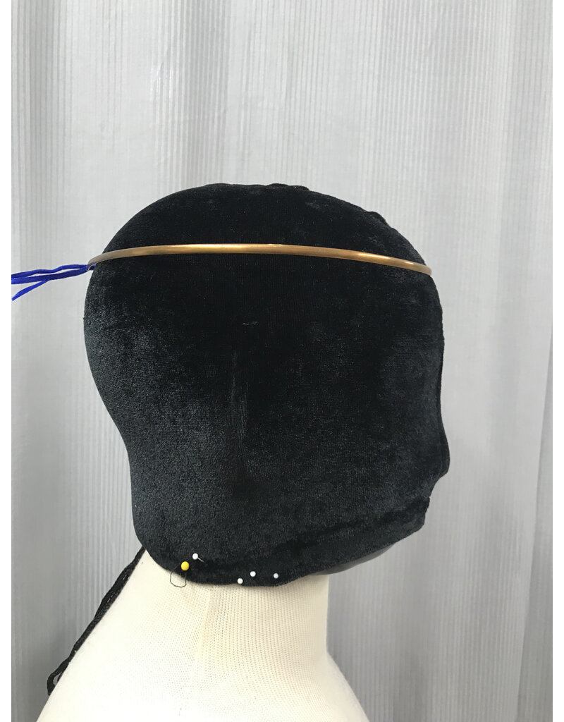 Cloakmakers.com Half Round Dome Circlet, Unisex - Brass