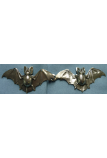 Cloakmakers.com Bats Cloak Clasp - Silvertone Plated