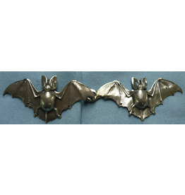 Cloakmakers.com Bats Cloak Clasp - Silvertone Plated