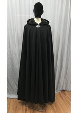 Cloakmakers.com 5141 - Charcoal Grey Cloak w//Lined Hood
