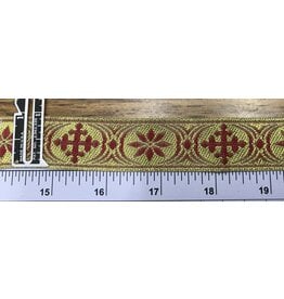 Cloakmakers.com Cross of Saint Maurice  Red & Gold Trim