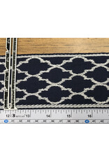 Cloakmakers.com Tesselates Trim, Navy Blue and Grey
