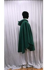 Cloakmakers.com 5143 - Green Fleece Commuter Cloak