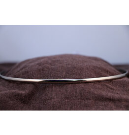 Cloakmakers.com Half Round Dome Circlet, Unisex - Silvertone Plated