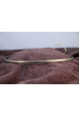 Cloakmakers.com Braided Wheat Band Circlet Unisex  - Nickle Silver