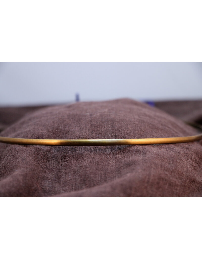 Cloakmakers.com Half Round Dome Circlet, Unisex - Brass