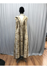 Cloakmakers.com J826 - Steampunk XXL Hooded Vest, Sleeveless Cotton Duster Style