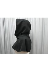 Cloakmakers.com H416 - Black 100% Wool Cowl, Washable