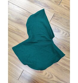 Cloakmakers.com H417 - Washable Hooded Cowl, Green