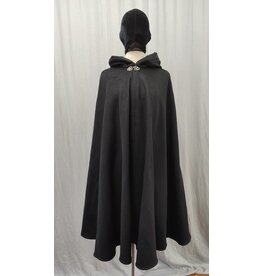 Cloakmakers.com 5184  - Petite Wool/Cashmere Cloak, Black Hood Lining