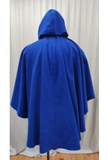 Cloakmakers.com 5186 - Washable Cobalt Blue Wool Cloak, Celtic Clasp