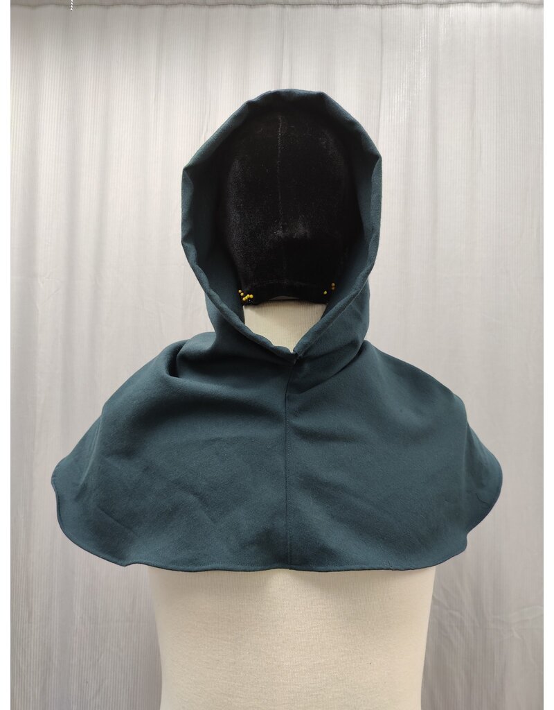 Cloakmakers.com H424 - Washable 100% Wool Hooded Cowl