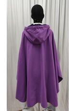 Cloakmakers.com 5215-Washable Purple Shaped Shoulder Ruana w/ Pockets
