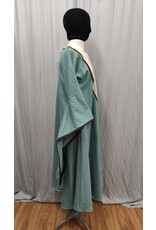 Cloakmakers.com G1175 - Washable Light Blue Cotton Gown w/ Acorn Embroidery