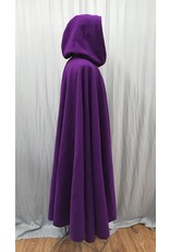 Cloakmakers.com 5227-Washable Full Circle Purple 100% Wool Cloak