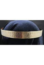 Cloakmakers.com Celtic Knot Band Circlet, Unisex - Gold Plated