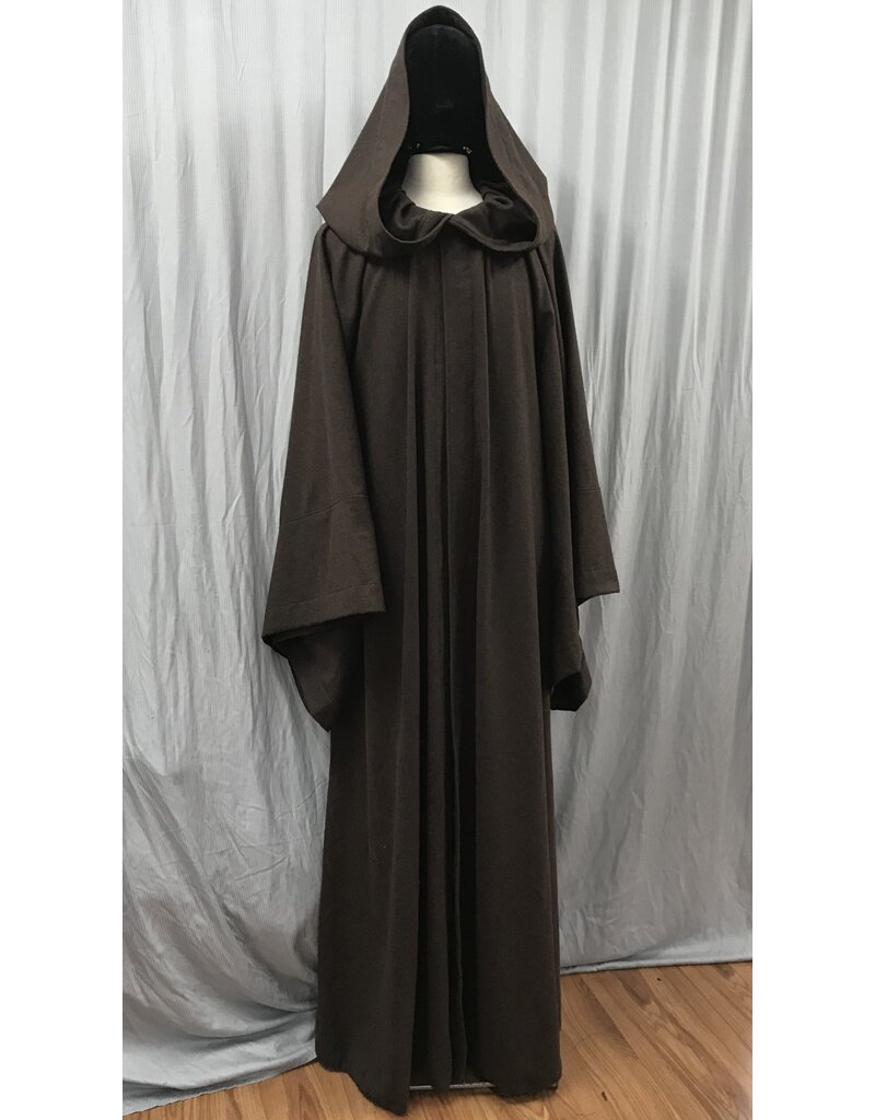 Cloakmakers.com R545 - Washable Dark Brown Jedi Robe