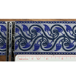 Cloakmakers.com Vines w/ Metallic Blue Heart Leaves Trim