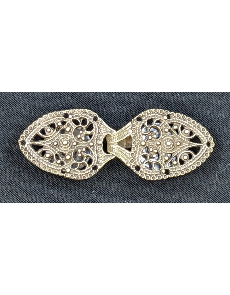 Cloakmakers.com Gothic Rose Clasp - Bronze Tone Plated