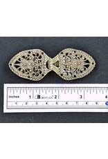 Cloakmakers.com Gothic Rose Clasp - Bronze Tone Plated