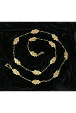 Cloakmakers.com Chain Belt, Oak Leaf, Jeweler's Bronze