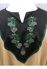 Cloakmakers.com J863 - Tan Tunic w/ Hops and Bee Embroidery