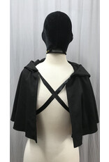 Cloakmakers.com 5367 - Washable Short Black Wool Cloak