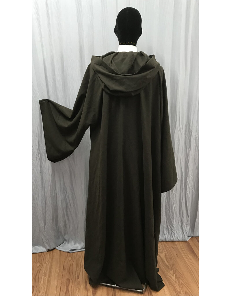 Cloakmakers.com R547 - Washable Brown Jedi Robe w/ Pockets