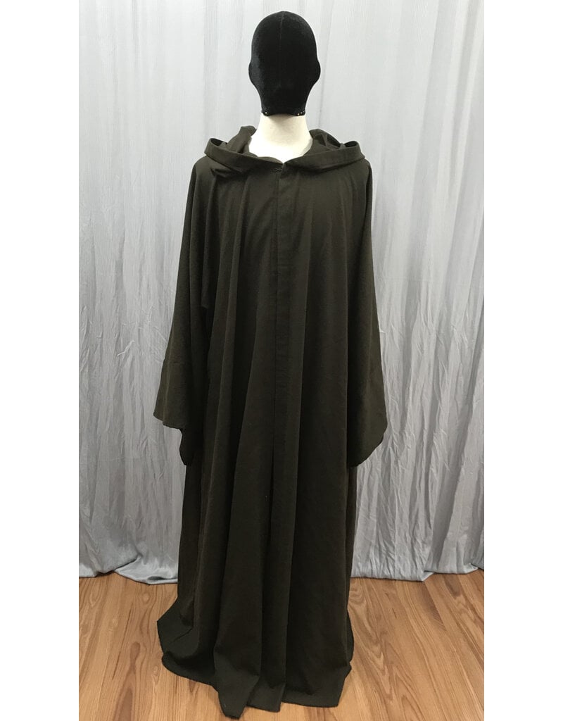 Cloakmakers.com R547 - Washable Brown Jedi Robe w/ Pockets
