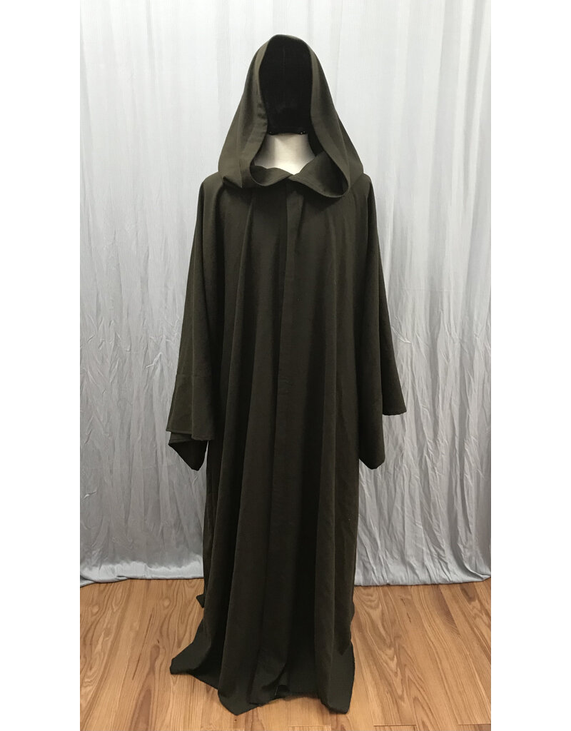 Cloakmakers.com R547 - Washable Brown Jedi Robe w/ Pockets
