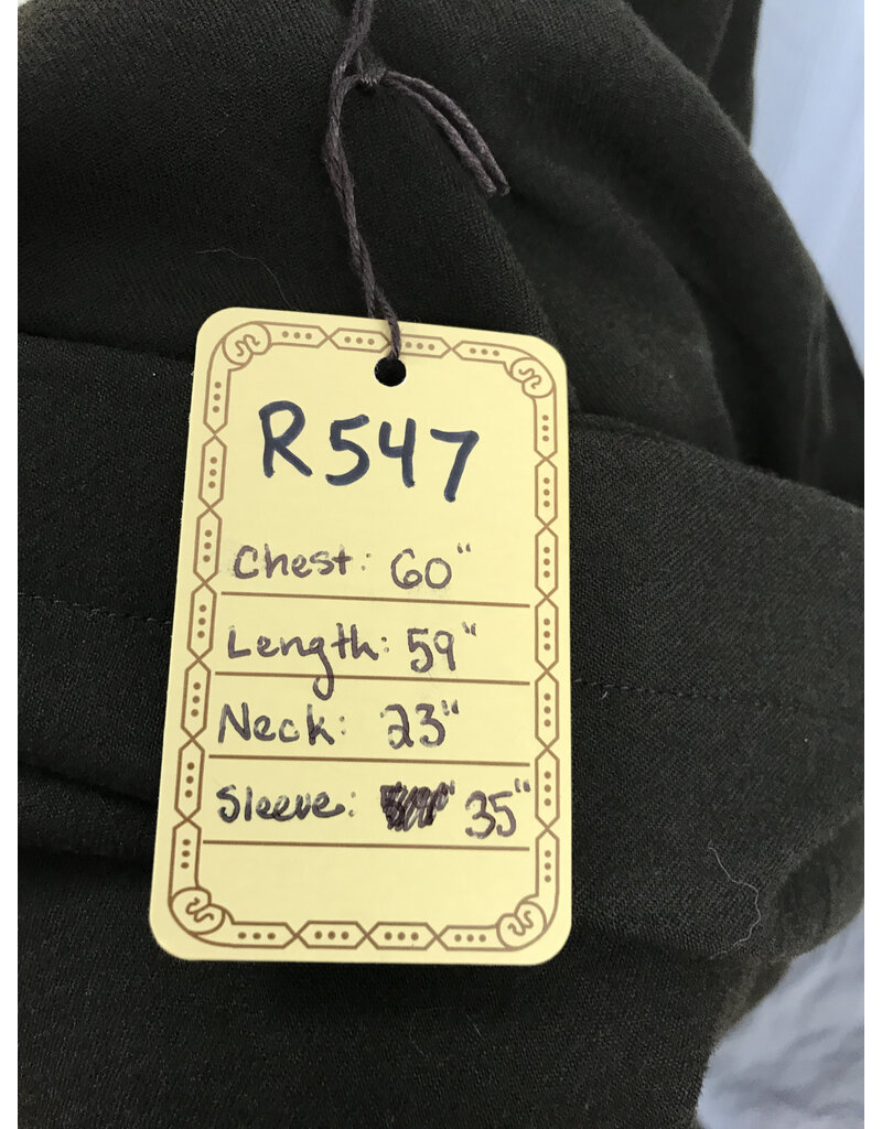 Cloakmakers.com R547 - Washable Brown Jedi Robe w/ Pockets
