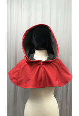 Cloakmakers.com 5410 - Washable Short Red Rain Capelet