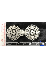 Cloakmakers.com Celtic Rosette Cloak Clasp - Pewter