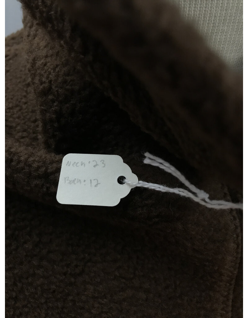 Cloakmakers.com H450 - Brown Fleece Hooded Cowl