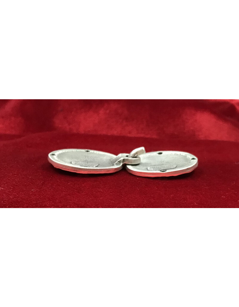 Cloakmakers.com Crusader Cross Cloak Clasp - Pewter