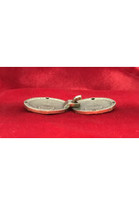Cloakmakers.com Crusader Cross Cloak Clasp - Antique Bronze