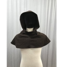 Cloakmakers.com H494 - Brown Hooded Cowl