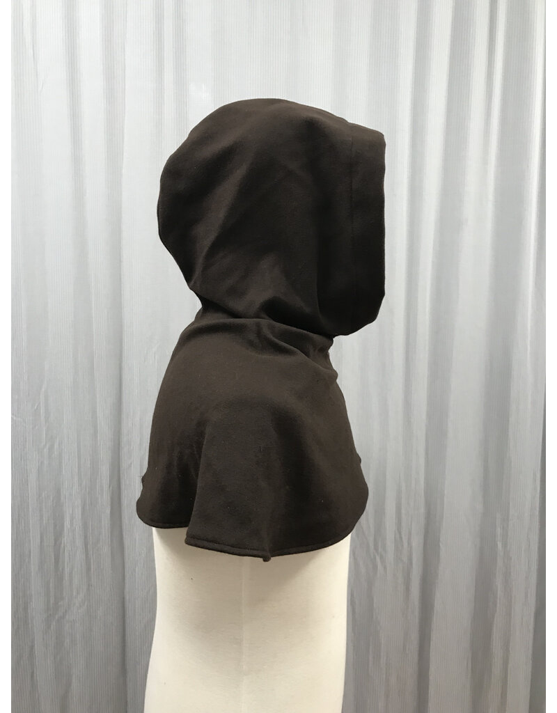 Cloakmakers.com H494 - Brown Hooded Cowl