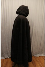 Cloakmakers.com 5500 - Brown Wool Blend Full Circle Cloak w/ Teal Moleskin Hood Lining