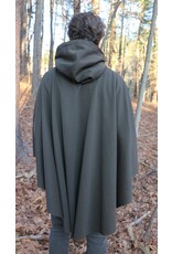 Cloakmakers.com 5510 - Washable Double-Faced Fleece Ruana Ranger Cloak, Water Resistant