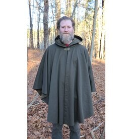Cloakmakers.com 5510 - Washable Double-Faced Fleece Ruana Ranger Cloak, Water Resistant